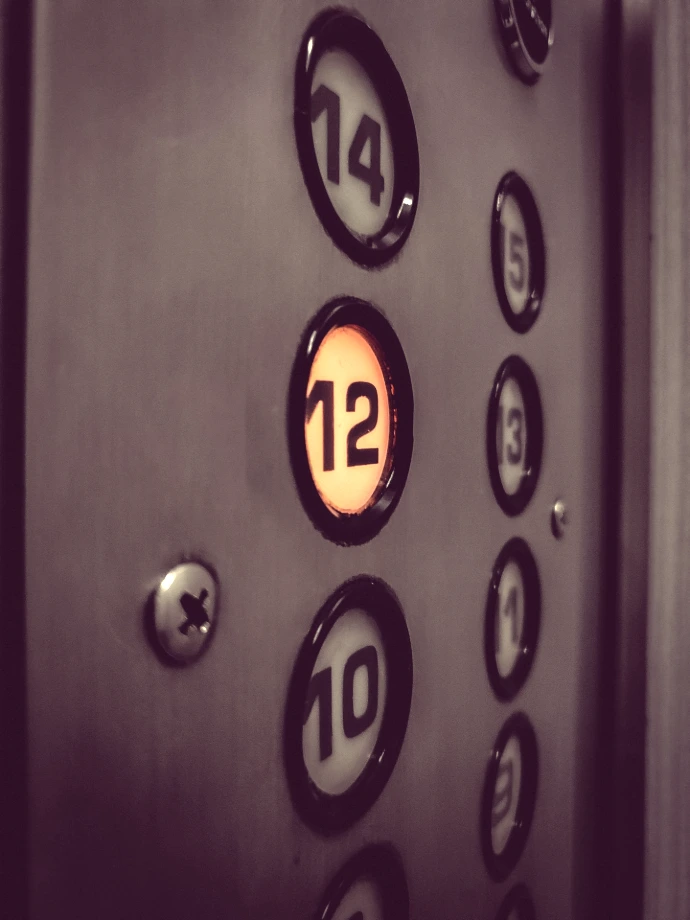 a close up of a number on a phone